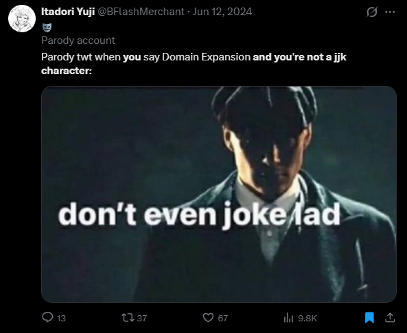 Itadori Yuji tweet media