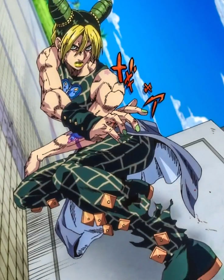 vkjoestar's tweet photo. A Jolyne ser considerada "fora do padrão" pros animes me mata porque eu sou um homem gay e eu daria pra essa mulher https://t.co/z8TuSDH4Ev