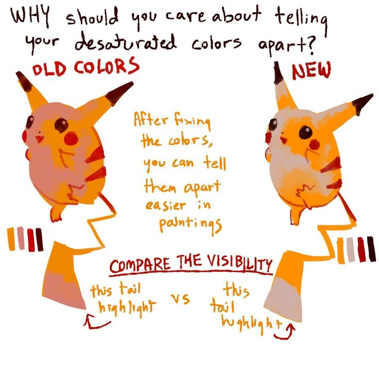 ezdrawps's tweet photo. Your colors might not be “wrong”, they just don’t separate clearly enough https://t.co/2sTCYMo9hn