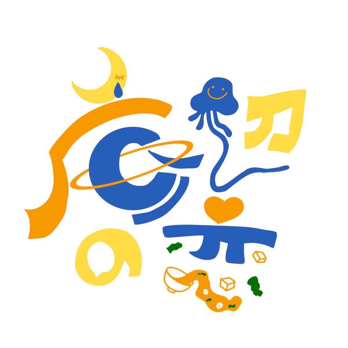 rrrillustration's tweet photo. 💛💙 https://t.co/zUNyemu0vo