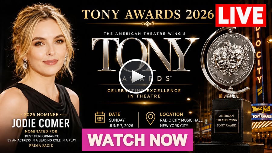 mvTValive's tweet photo. EN VIVO: Tony Awards 2026 Live Stream | The 78th Annual Tony Awards 2026 Red Carpet Full Show

TV📺Link👉🏾 https://t.co/COhGDdMD1L

TV📺Link👉🏾 https://t.co/COhGDdMD1L

Tony Awards 2026 Canlı Izle
Tony Awards en vivo
lien Tony Awards 2026 en directo
Awards Streams.. https://t.co/rwhS6oO9Z9
