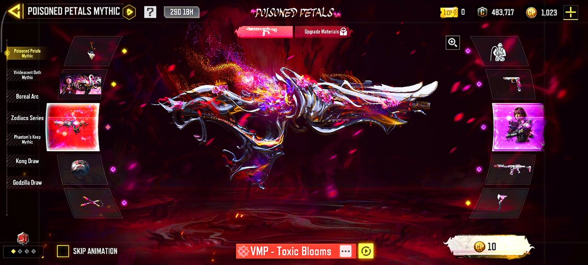TERABAAP_DADDY's tweet photo. CODM's #27th Mythic VMP - Toxic Blooms is LIVE!!! https://t.co/3xQJ4lycFV