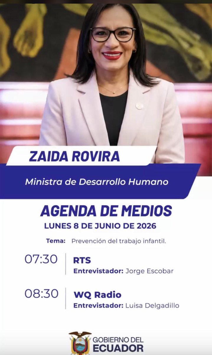 zaidarovira's tweet photo. #ENMEDIOS 🔴
@DHumanoEc 
@DanielNoboaOk https://t.co/3O6wKkZGQW