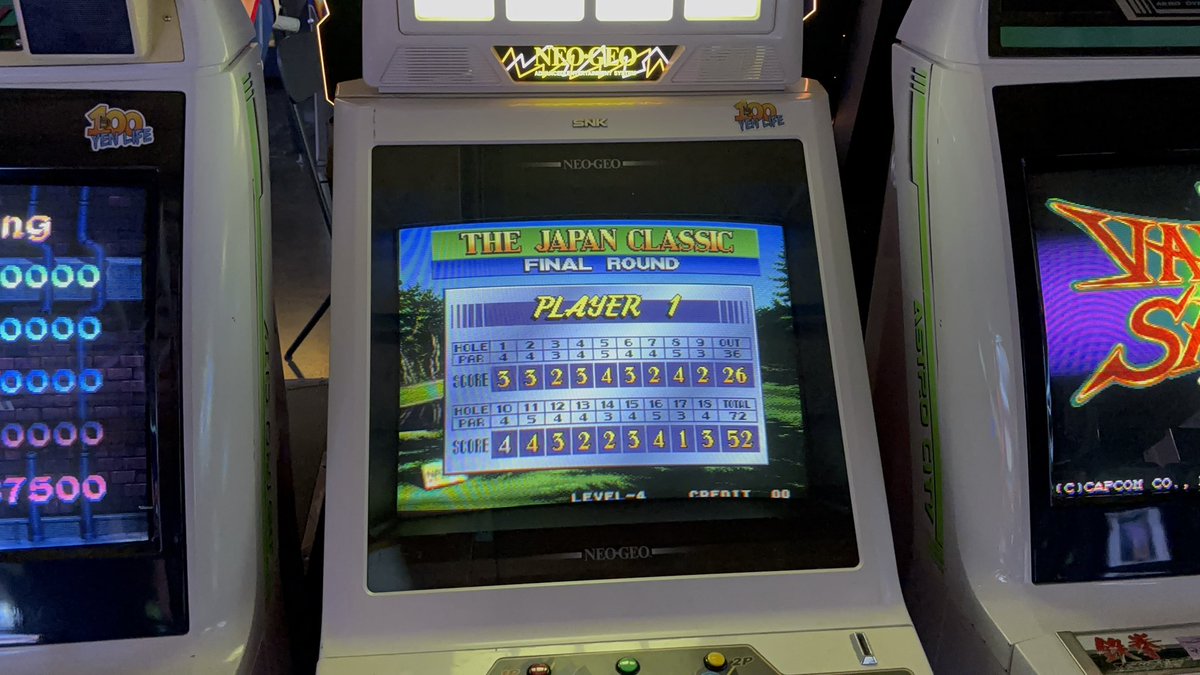 WatdaFx41's tweet photo. I beat my #NeoTurfMasters Lv4 Japan PB on real hardware at @100_Yen_Life !! https://t.co/FloS9kvWYS