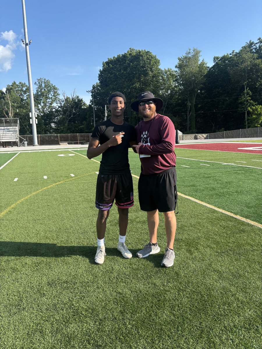 DemajaihSpencer's tweet photo. After a great camp I’m blessed to receive my 4th offer from @ConcordFootball thank you @CUCoachEdwards 
#AGTG #llkj @GWHSFootball1 @PrepRedzoneWV @CoalfieldsCo https://t.co/DXIqDx7kSb