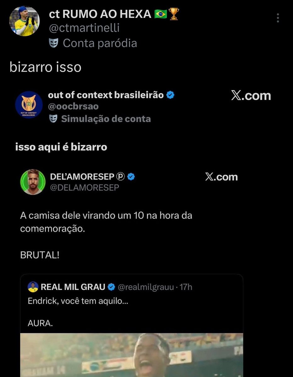 Snaihtniroccccc's tweet photo. Que bizarro https://t.co/dAigMxIwEJ