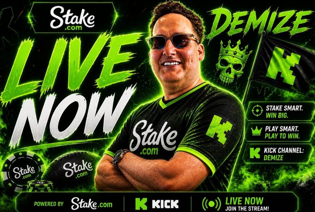 demize21's tweet photo. Live on Kick right now 🟢  

Come hang out, we are doing giveaways and all that shit. Blessing the chat today so make sure you are in here!   

 Watch here: [https://t.co/OZAXRfltAu] https://t.co/BVNPP8wMJ2