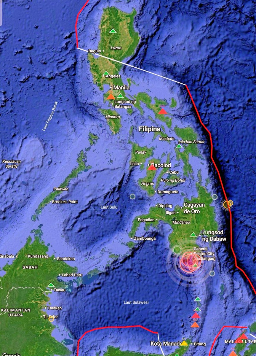 JokowiIjasahAsu's tweet photo. The Story of Earthquakes in Philipinnes
#TsunamiWarning #GeneralSantosCity
#Semar VS #Samosir https://t.co/3y8OygOSJY