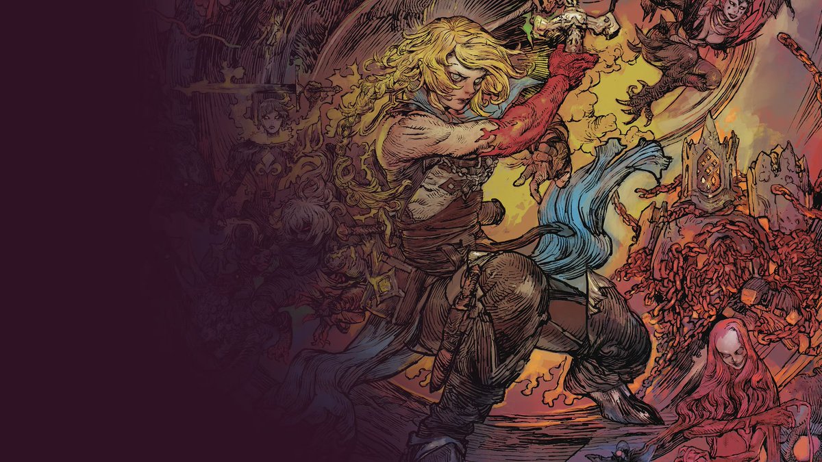 dvveet's tweet photo. We NEED a Rose Belmont Legendary from Castlevania’s upcoming game… she’s Trevor’s daughter https://t.co/X6jKPjdBHQ