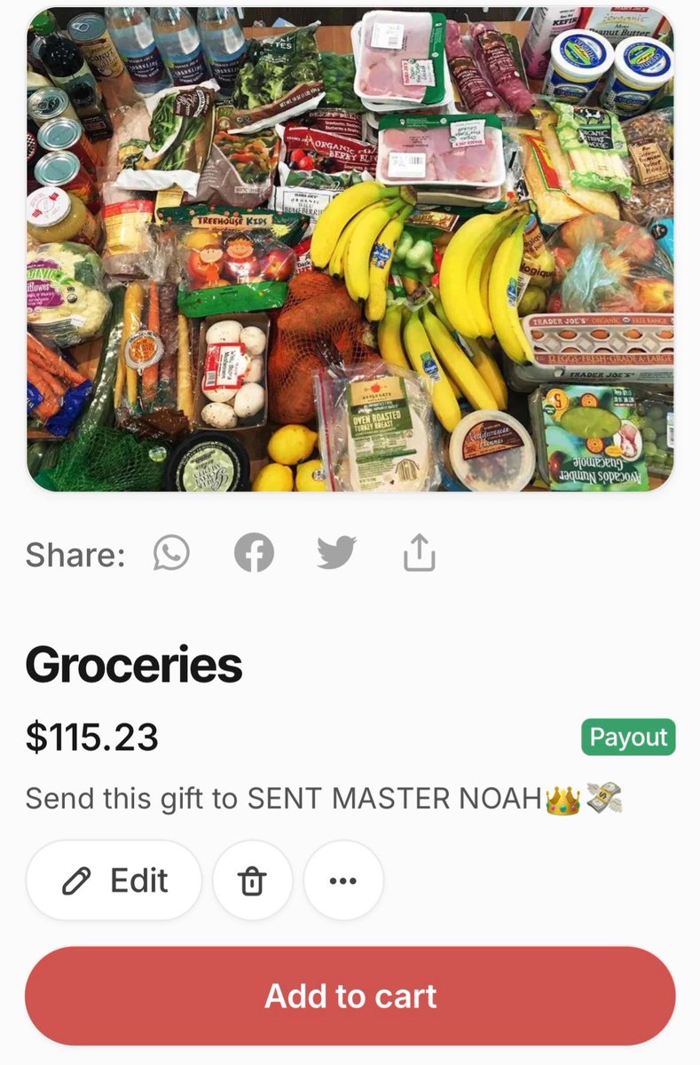 noah_coco4's tweet photo. Who’s sending for my groceries today? 🛒💸 If you're lucky enough to have my attention, prove it with your wallet. Tribute first, then speak. #Findom #PayPig #Tribute #FinancialDomination #SpoilMe https://t.co/mg97lwWNPS