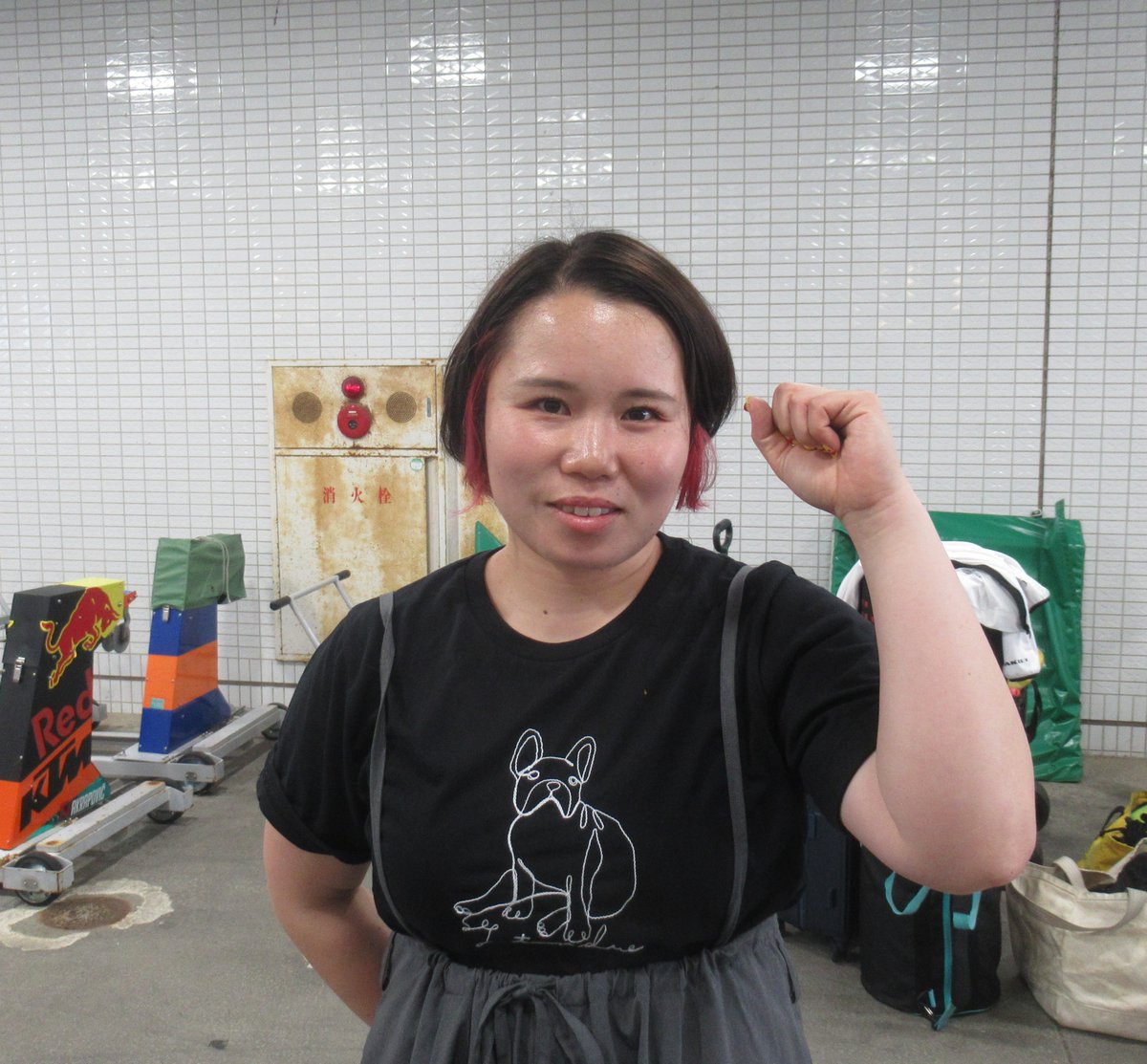 tokyosportsmid's tweet photo. 【#防府競輪 #ＦⅡ #第52回幸せますカップ】
今開催はガールズＦⅡ。初日は雨模様の防府バンク、第１Ｒは10時58分発走予定。今日もギアかけていきましょう！

#佐藤乃愛
#太田美穂
#藤井優希
#高間悠平 https://t.co/NPXOqdb557