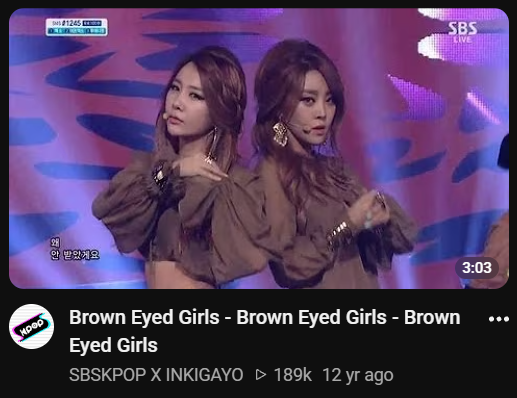 yizaeus's tweet photo. Brown Eyed Girls https://t.co/M9fTghFZbT