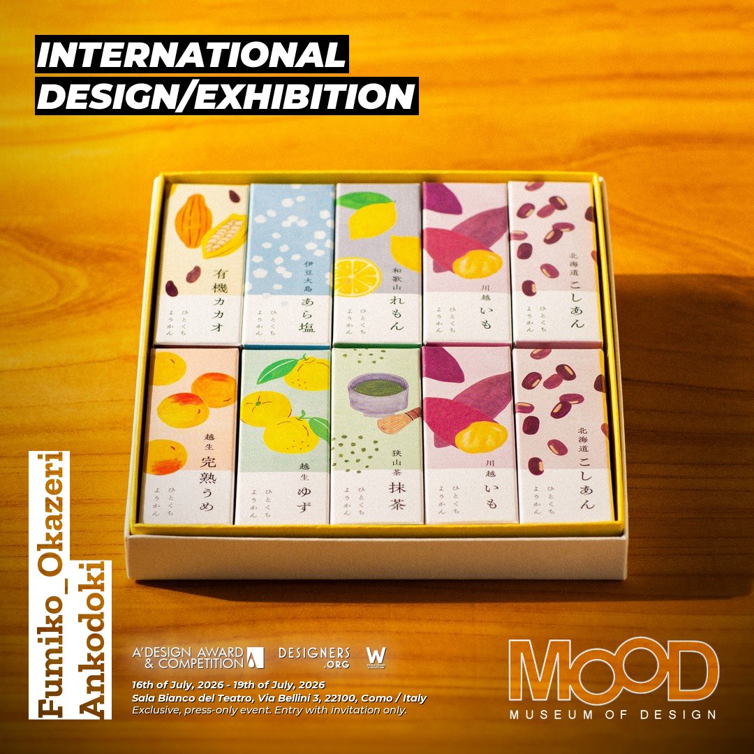fodesign_jp's tweet photo. イタリアの国際デザインアワードであるA’ Design Award に入賞した「和歌山の梅酒シリーズ」「あんこどきのひとくちようかん」が、各国にてデジタルサイネージ展示をされることとなりました🇮🇹

↓下記のポストは公式からの宣伝文です
（何故か梅酒ver.のみ貰いました） https://t.co/8JK0dQYKFg