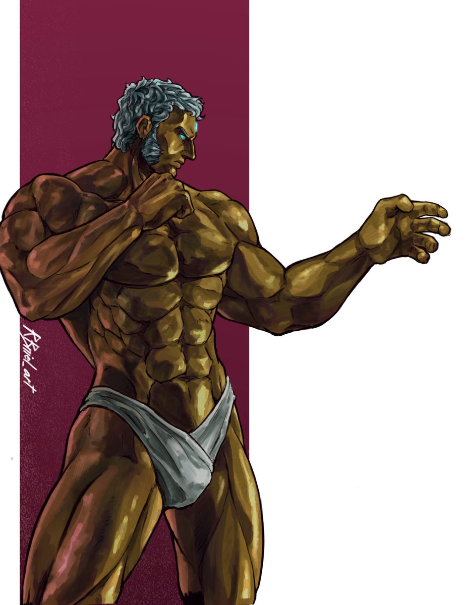 RBniel_art's tweet photo. I think I’ll continue my Third Strike series and touch up the old ones for Prints https://t.co/TVj6cJjMZ9