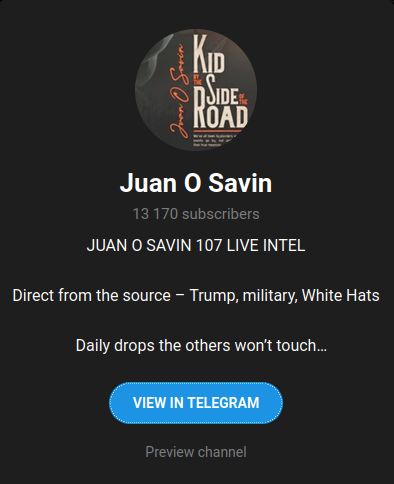 JuanOSavin107's tweet photo. @komakom36885352 This is a SCAMMER channel with LINKS to MALWARE and CLICKBAIT. I have NO AFFILIATION WITH THESE HACKERS and PLEASE REPORT AND BLOCK IF YOU SEE THIS ANYWHERE on SOCIAL MEDIA. ALERT! Thank you for your attention to this matter! Juan https://t.co/06m1rWYsap