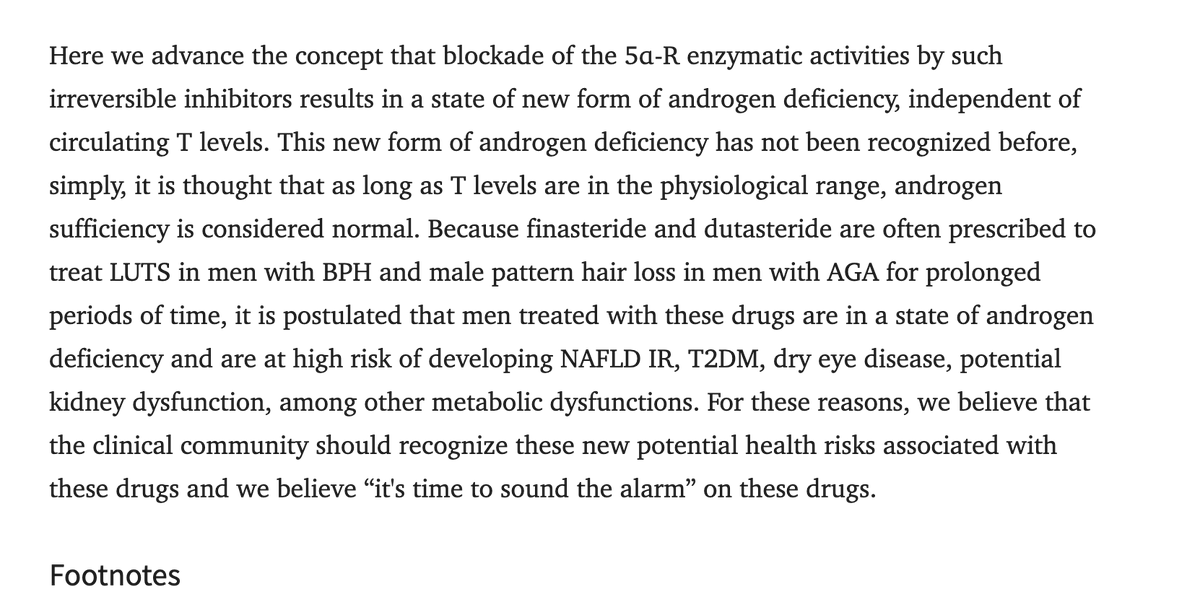 docsstock's tweet photo. @MaaKor7 @Jacobwallace818 @EternalGlo83887 @Clav0Updates I suspect that you have no real desire to be "convinced" on the potential dangers of 5AR inhibitors, but here's one that I'll end on. https://t.co/Nl7I8jI3x2 https://t.co/0O9O0xk7Lg