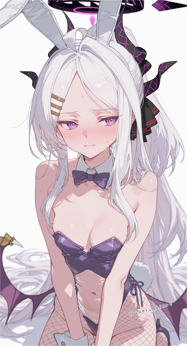 kaeru_aiart's tweet photo. 🐰ヒナさん #ブルアカ https://t.co/00AY4dIeFq