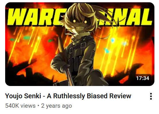 TheAnimeDetect2's tweet photo. Youjo Senki season 2 is almost here, and I stand proud next to my only online impact as a YouTuber, GFL video aside.
Lets hope the corpos didn't butcher it in some misguided attempt to avoid comparisons to the actual war in Europe right now. https://t.co/ZShrV7iUST