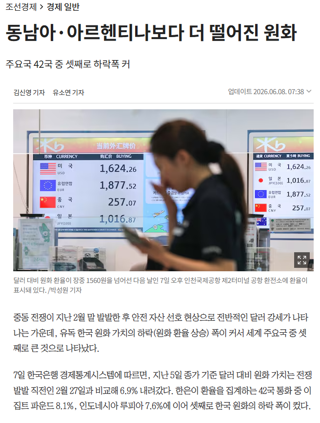 gyeon_baeg's tweet photo. 이제 원화는 전 세계적으로 개 쓰레기 화폐가 되어 버림
코스피 8,000이 중요한 게 아님 ... https://t.co/MAHRNI2IdC