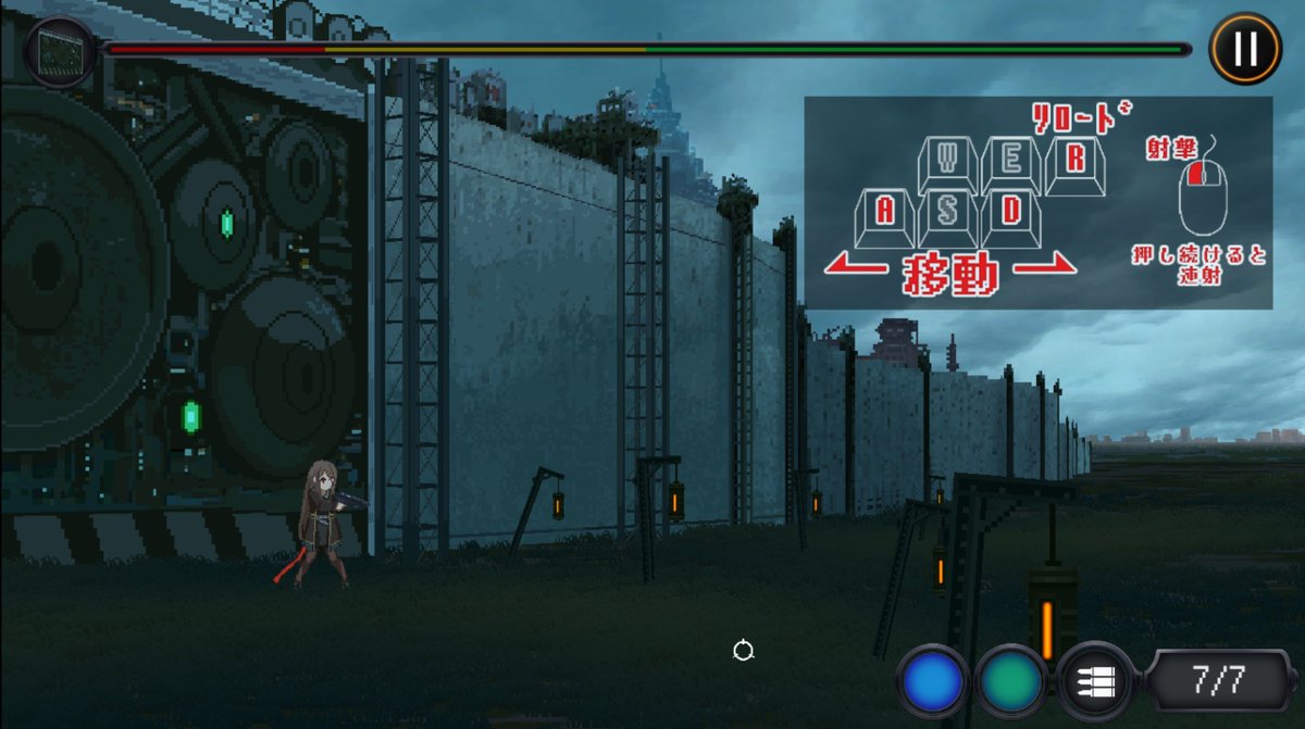 hinyari9's tweet photo. この画面でとあるテストプレイヤーのコメント
「このゲーム移動できないの？」 https://t.co/F1P1WCnJy4