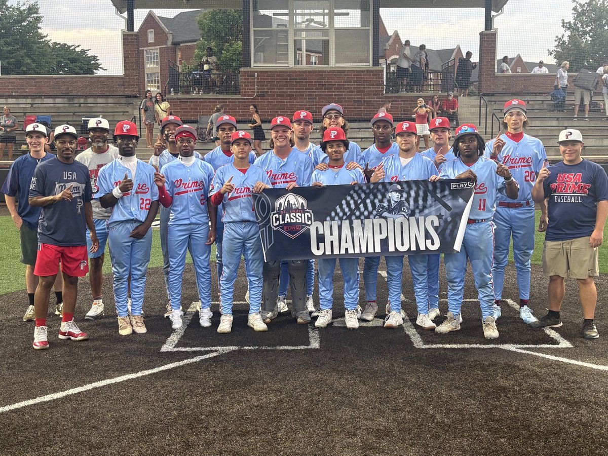 Play9Sports's tweet photo. USA Prime Missouri 16u Scout are your #P9STLClassic 16u Champions

@usaprimemo https://t.co/6oYnkPCiIc