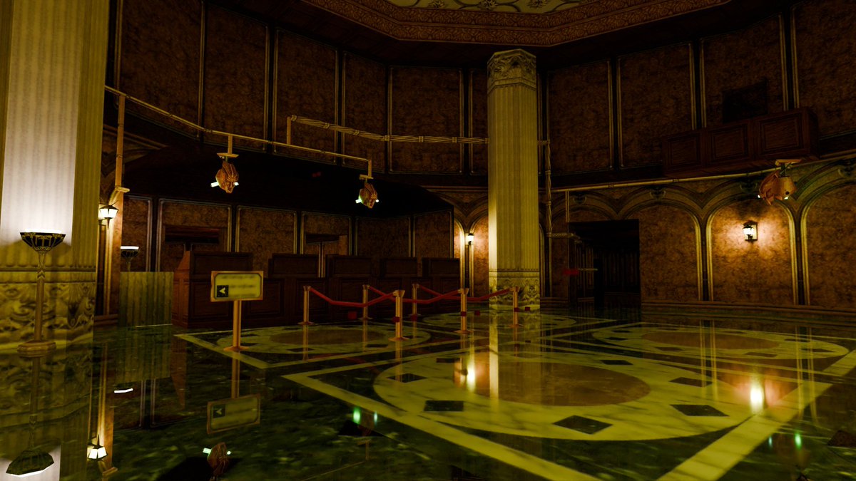 HammeriteGuard's tweet photo. @NightdiveStudio I hope we're gonna get shiny marble floors https://t.co/kV0kfHzter