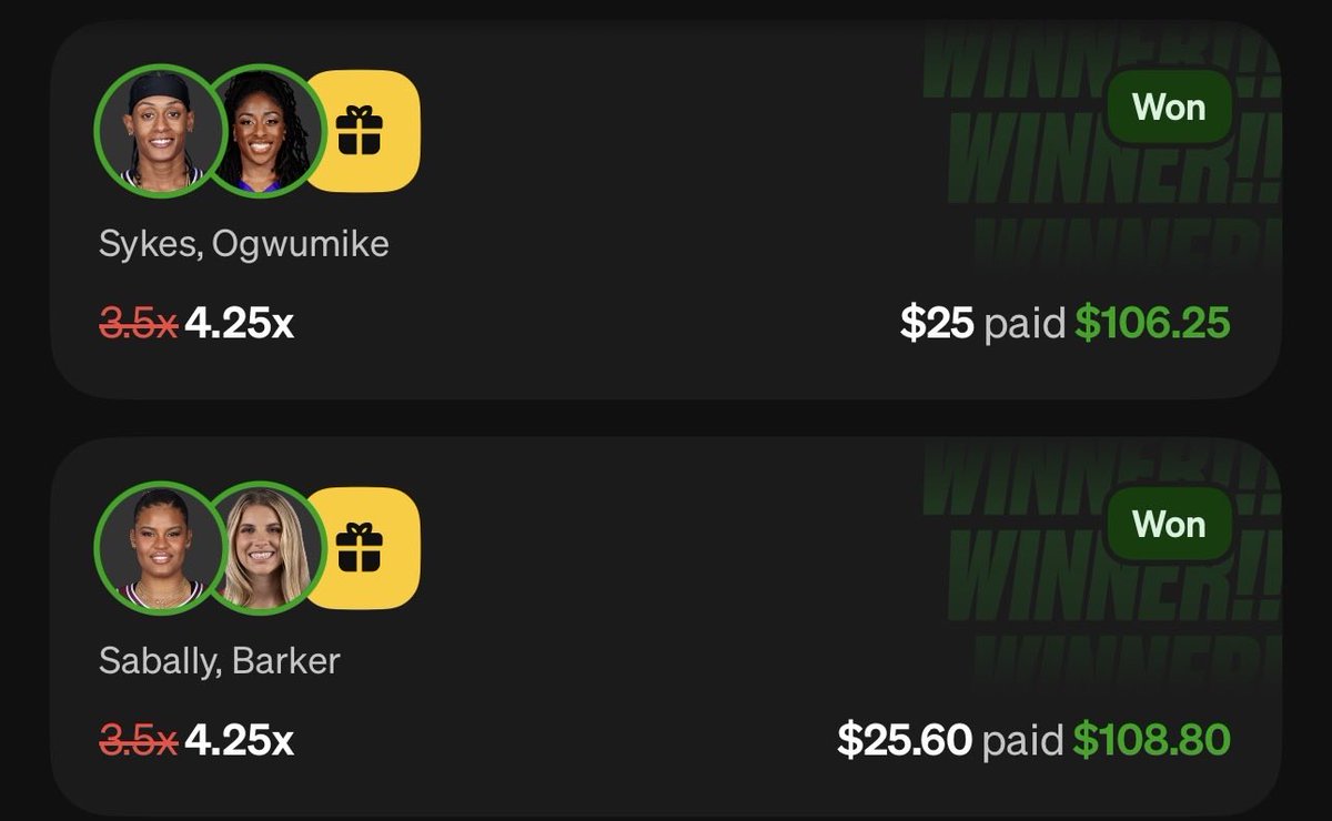 G5Pickss's tweet photo. $20 to one person who like/RT and comment any payment method ❤️⤵️

We just swept the whole WNBA board 😳 

We are on a insane heater right now June treating us right 💪🏽 https://t.co/IplAdJojrv