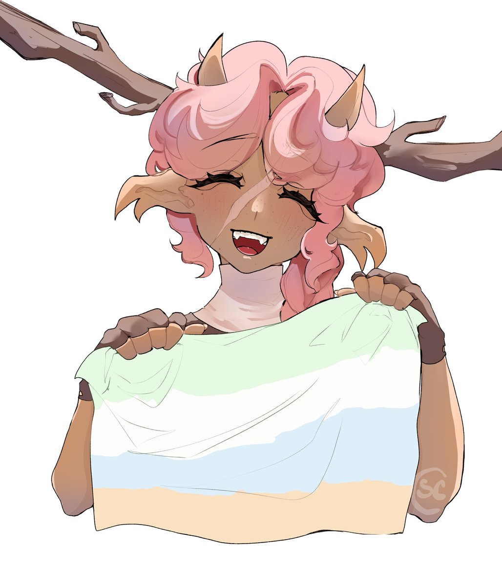 ShoyosCabinet's tweet photo. Happy Pride Month!!
❤️🧡💛💚💙💜
Day 7 of promoting my art art comms! Madaviel may not care for labels, but she still wnts to show her pride!
Get your very own here! https://t.co/OJgp01dVCZ
.
.
.
#Vgen #VgenComms #VgenYCH #Pridemonth2026 #artmoots #oc https://t.co/Vv9YqfFuhq