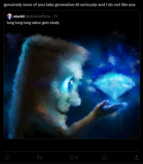 storkiiofficial's tweet photo. was it ever that serious https://t.co/7Nf0lOqHwy