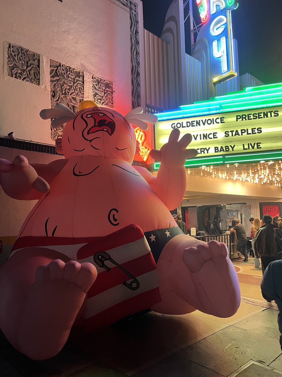 Steez_47's tweet photo. 👤 Vince Staples

📀 CRYBABY

🎟️ El Rey Theatre Show https://t.co/IO44J0UJBA