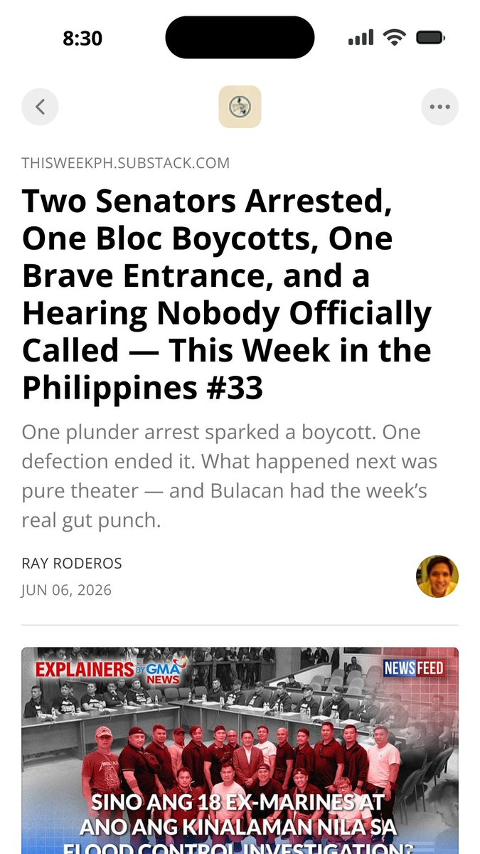 thisweekph's tweet photo. Chiz Escudero crossed the aisle on June 3. One man, one walk-in, deadlock broken.

But several senators still in Cayetano's minority  — have gone very quiet. That same silence preceded Chiz's entrance. #Philippines

https://t.co/JvmX2JuWRQ https://t.co/4ZD08ovBZg