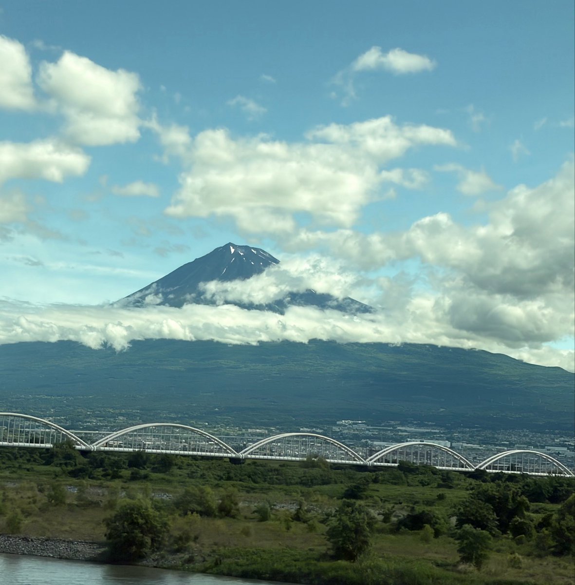 FreeHiro3's tweet photo. おは富士⛰️

すっかり雪が無くなったね https://t.co/T9SNo5Iqtp