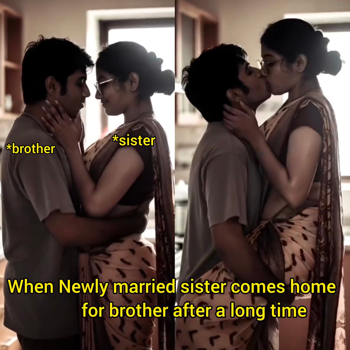 CucckkkCucky's tweet photo. Sister missing her brother hardly....
Guess what she will gift her brother after this....!!!! https://t.co/6KSluoiNdl