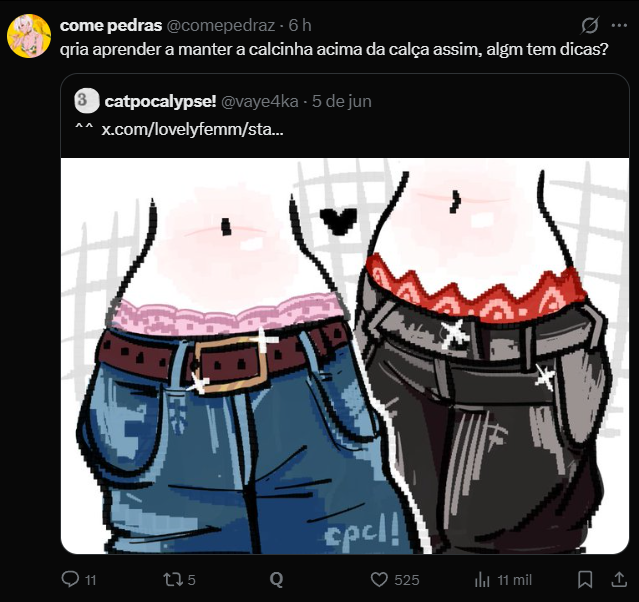 come pedras tweet media