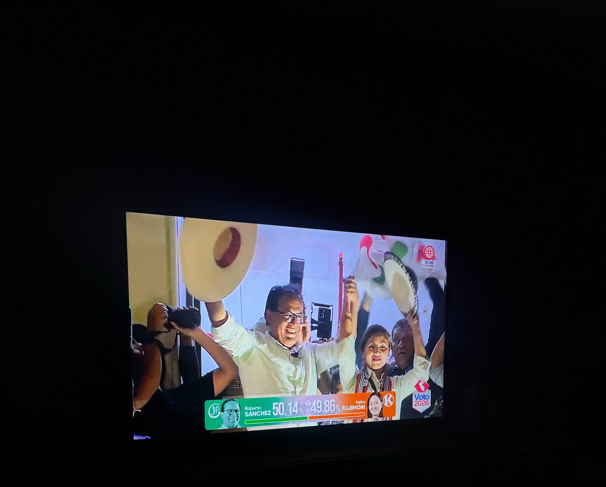 xiomyc08's tweet photo. No se aprendió nada. Volvió a suceder. Que asco da esto. Dios proteja al Perú. #EleccionesPerú2026 https://t.co/oc64YMjesu