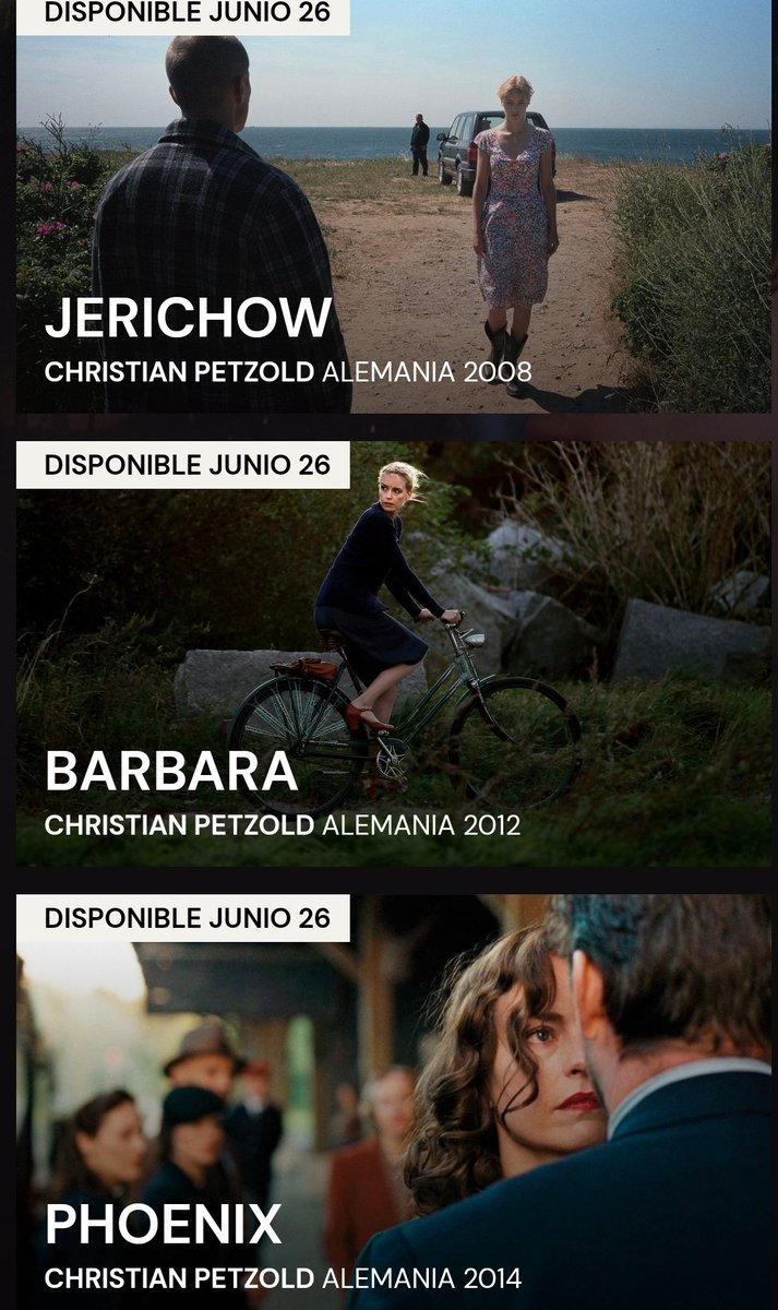 LunesCatorce's tweet photo. Cristian Petzold es otro de los directores que, como Almodóvar, no deberían abandonar Mubi.

Sus pelis se van y vuelven siempre. https://t.co/gE8Ud7XGjM