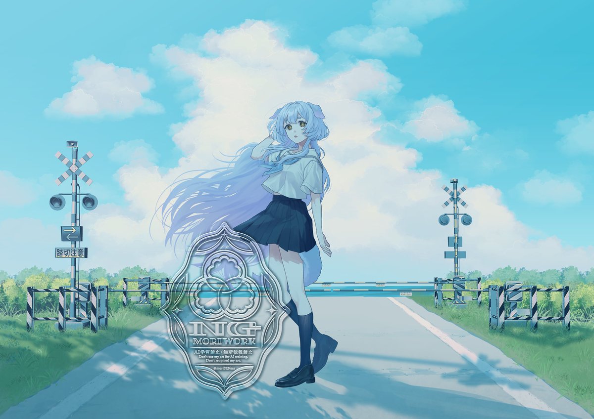 mori0124mr's tweet photo. こちらのイラストと動画をお手伝いさせていただきました🐶🐾🎼
歌声に合わせて、夏を予感させる爽やかで切ない雰囲気になるよう製作しました🎐ぜひ動画でご覧ください！✨
あらためて、わおんちゃんデビューおめでとうございます🎉 https://t.co/He0QKjFJic