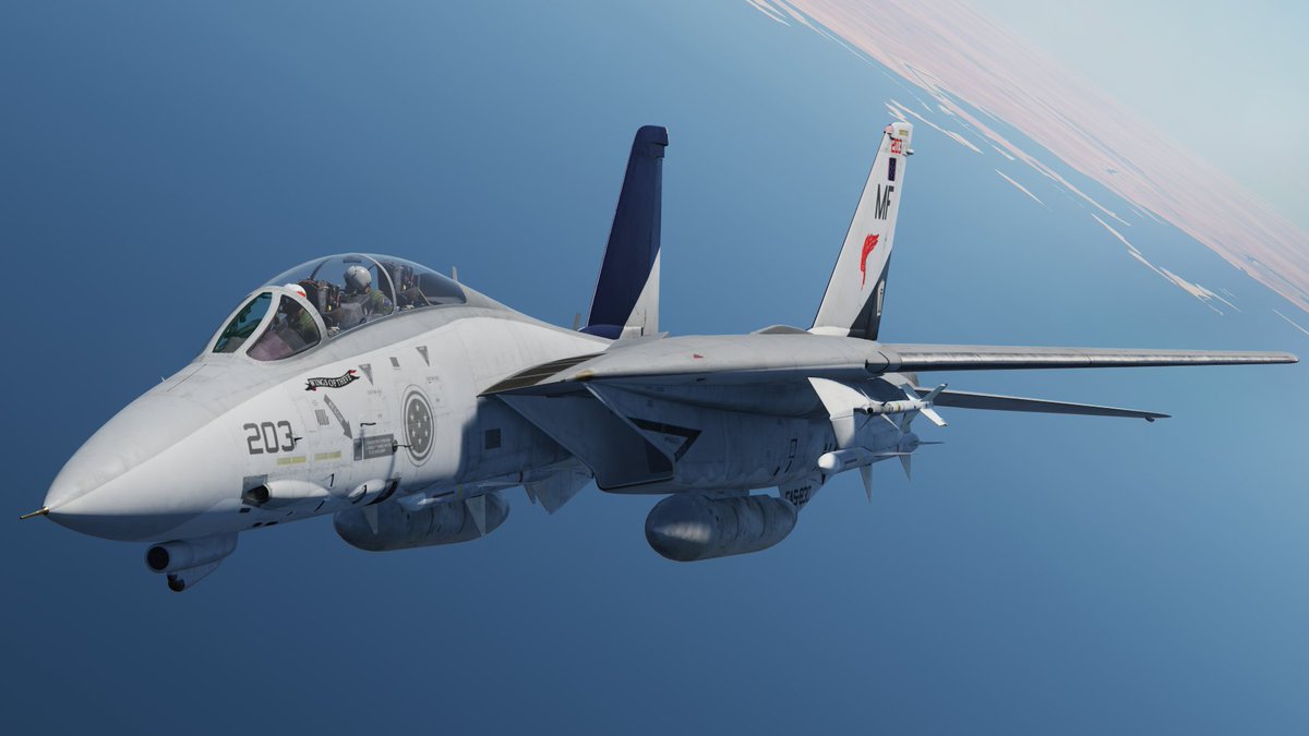 tigersharkF_20's tweet photo. F-14A ”REX” 工事完了です https://t.co/lMSde8ETiT