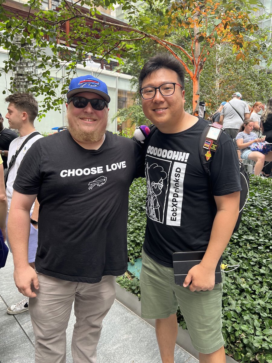 caseymillerrrrr's tweet photo. @brandontan91 and I are basically best friends at this point, right? Go Fest 2023, 2024, 2025, and now 2026 https://t.co/tyF4xnr4RX