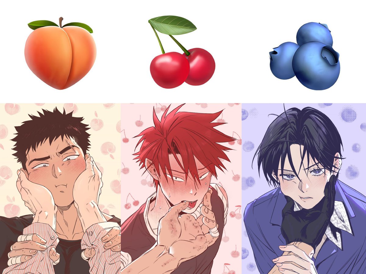 harumichioshi's tweet photo. juhyeok‚ kibeom‚ and hae-il if they were fruits.
#너는나의세상 #YouAreMyWorld https://t.co/36BrRo6PyN