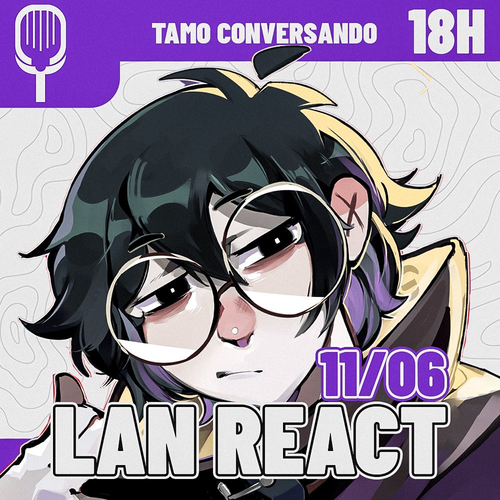tamoconversando's tweet photo. 👀 O convidado da semana é: @Hikkona_ 

🟣 Ao vivo no dia 11/06 às 18h no Youtube https://t.co/sMlqzMA2pP