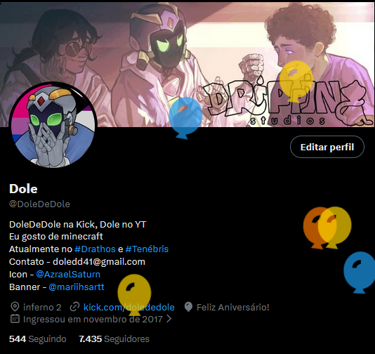 DoleDeDole's tweet photo. Só de canto observando esses balões https://t.co/sfOoqfeCuA