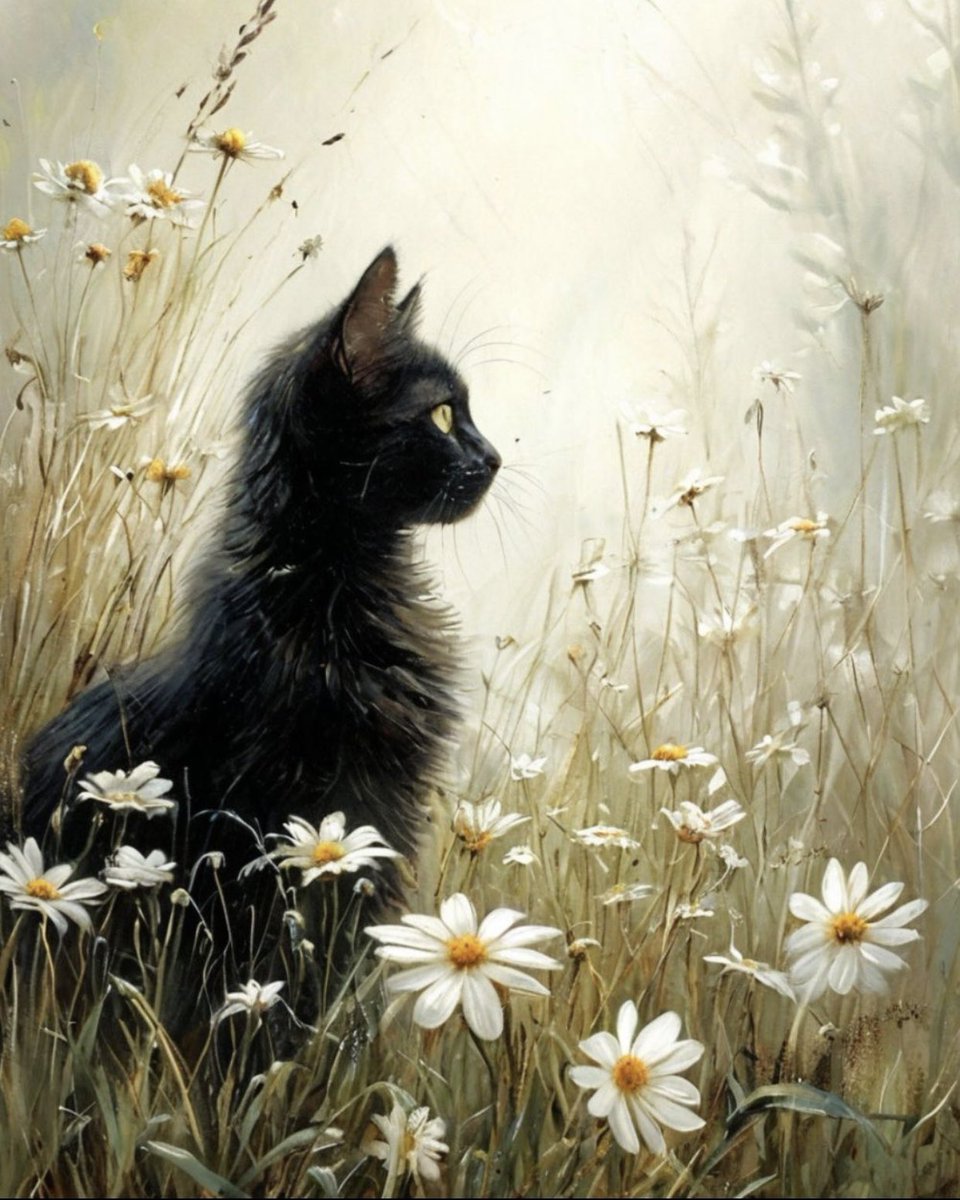GeneralCattis's tweet photo. Summer is not officially here, but it certainly feels like it at Fort Cattis. Parts of our courtyard are in bloom with flowers and we enjoy watching the bees and butterflies. Our goodnight hugs go out to everyone who'll be busy as a bee this #Monday (or maybe all week)
#CatsOfX #SweetDreams
