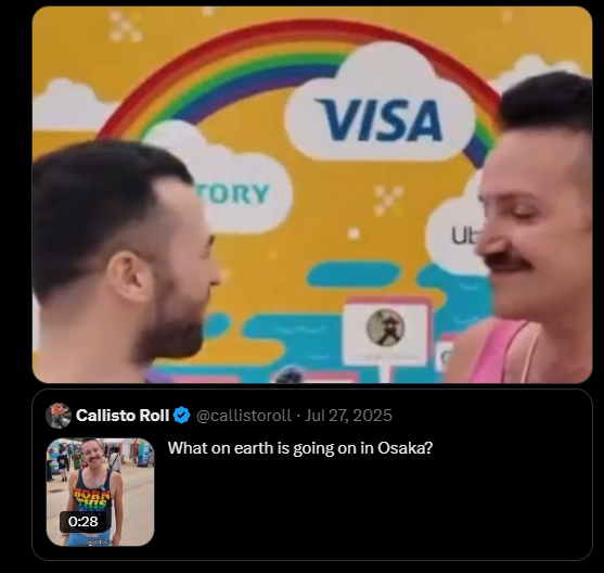 MadamSavvy's tweet photo. Why. 

Why is any country sponsoring any of it. 

Why does Visa do it? Why do @Visa who censors lgbt creatives who makes content they dont like and is part of the reason nsfw is debanked along with others for whatever reason they like, and a country, pay money to push corpo pride "events"?