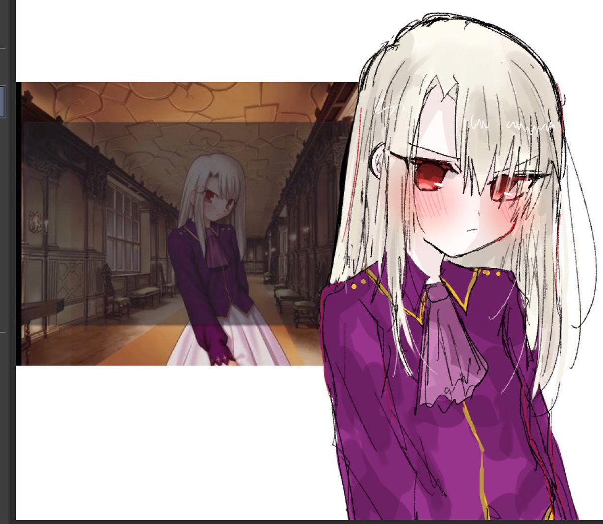 0T_T_2's tweet photo. イリヤ描くのやめられない https://t.co/AiQrNwpdQ7