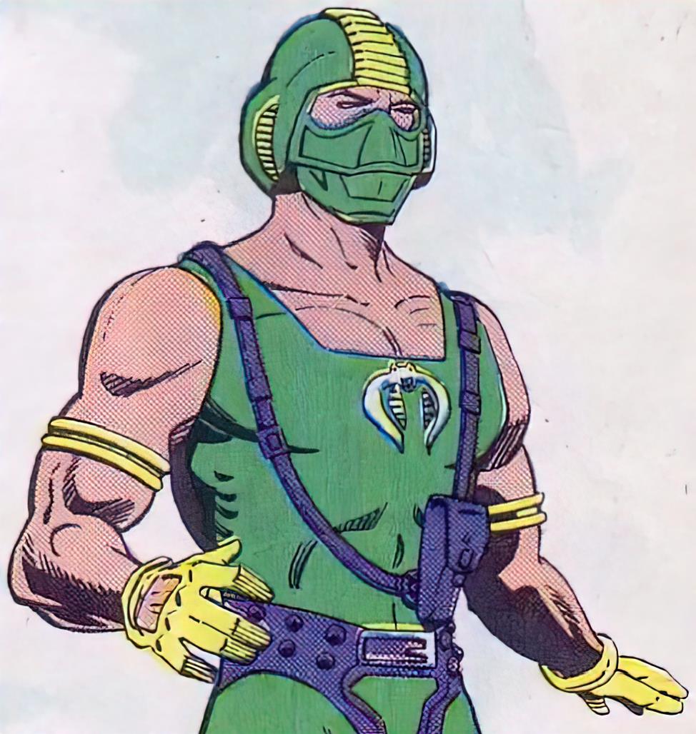 ClassicGIJoe's tweet photo. Cobra Water Moccasin pilot Copperhead from 1984. https://t.co/SuMlmLS0v5