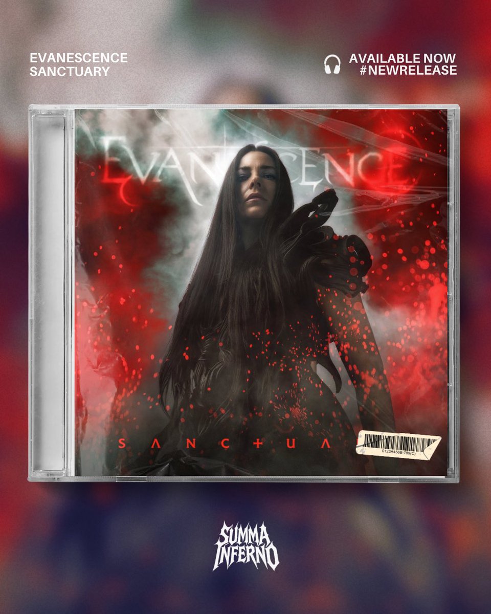 summainferno's tweet photo. #NewMusic ⚡️ ‘Sanctuary’, el más reciente álbum de Evanescence ya está disponible — Puedes escucharlo en todas las plataformas digitales 🎧 https://t.co/I0cav5qOpx