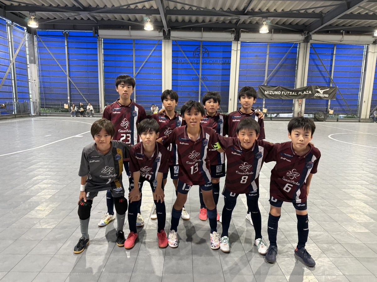 WasedaZott's tweet photo. 【U15 B】
2026年5月30日(土)
東京都U15フットサル2部リーグ
🆚府中アスレティックFCジュニアユースB
0−18（0−11,0−7）

リーグ戦績
0勝1敗

#zott
#下部組織
#フットサル
#育成年代
#中学生 https://t.co/EVt33Bjz46