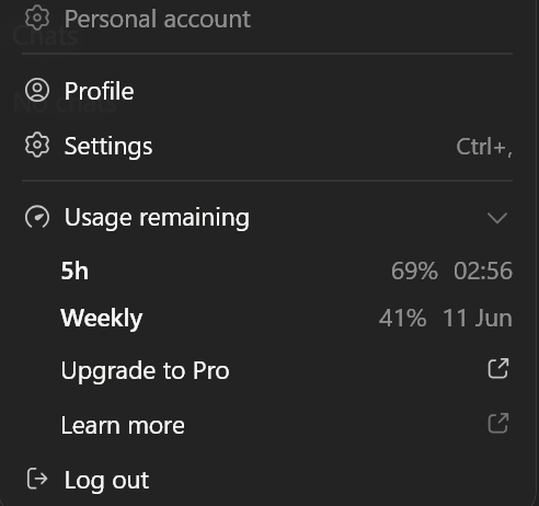 x_aluneth's tweet photo. @thsottiaux my quota is going down on its own, i have: Zero ongoing tasks, Zero prompts in GPT web, Zero scheduled tasks and only ONE active session. nothing should be draining quota at all  times for the screenshots are 23:12:54 / 23:16:14 / 23:27:09 / 23:30:22 https://t.co/GDYZ98Ahi9