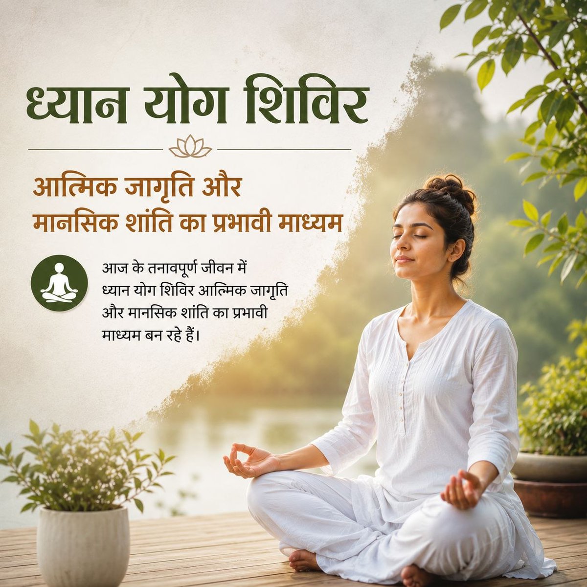 hinduvadi072's tweet photo. @RajokriAshram युवाओं को सही दिशा देने में #SpiritualAwakening और Meditation Camps महत्वपूर्ण भूमिका निभाते हैं। यहाँ संयम, सदाचार, ब्रह्मचर्य और राष्ट्रसेवा के संस्कार दिए जाते हैं। ऐसे शिविर युवाओं को नशे, अवसाद और भटकाव से दूर रखकर उज्ज्वल भविष्य की ओर https://t.co/aAN7lCYxRg